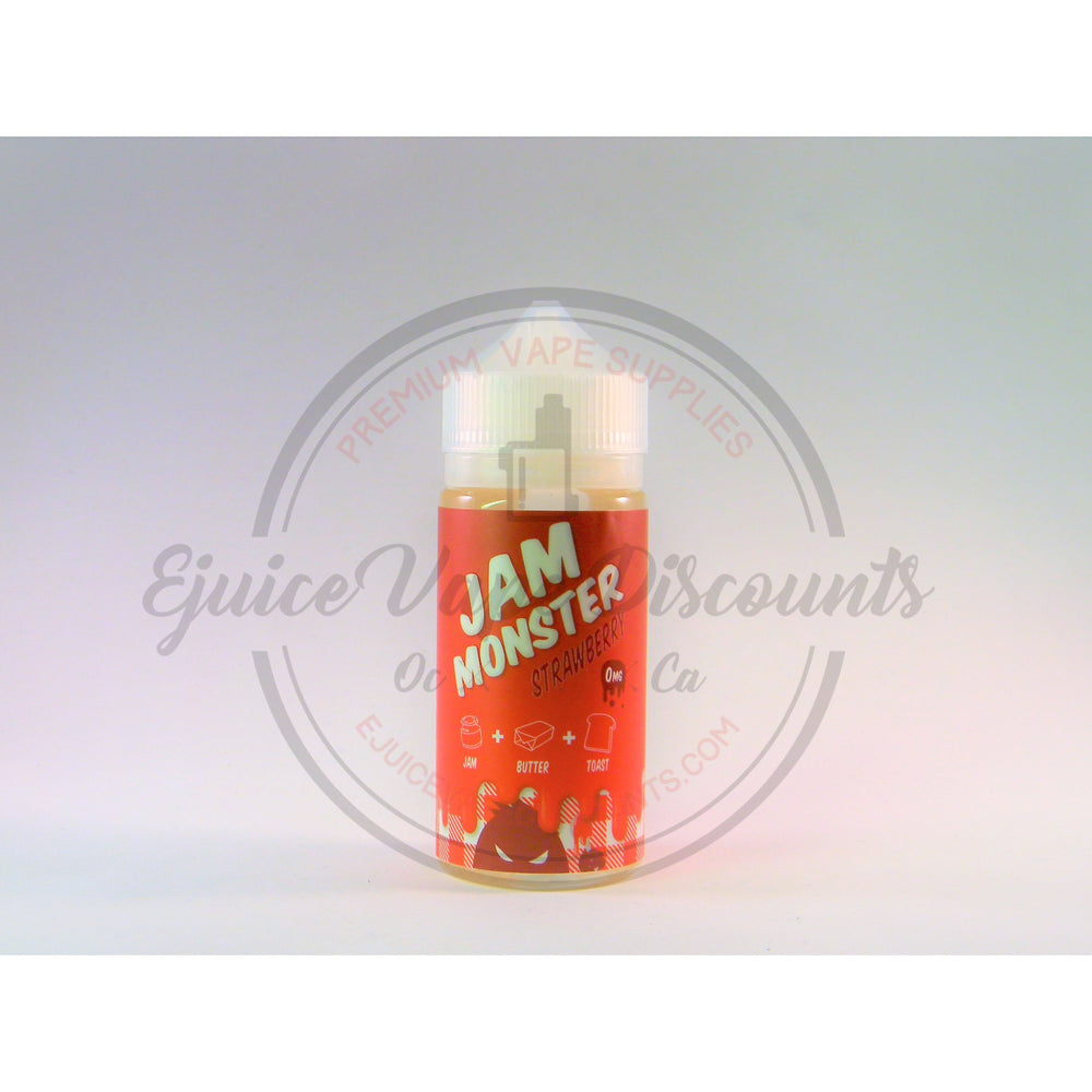 Jam Monster Strawberry EJuice 100ml - Ejuice Vape Discounts