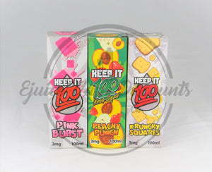 Keep It 100 Pink Burst 100ml - Ejuice Vape Discounts