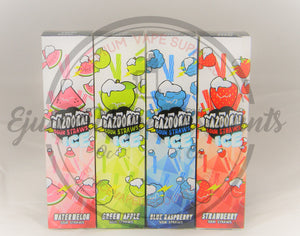 Bazooka Sour Straws Ice Green Apple 100ml - Ejuice Vape Discounts