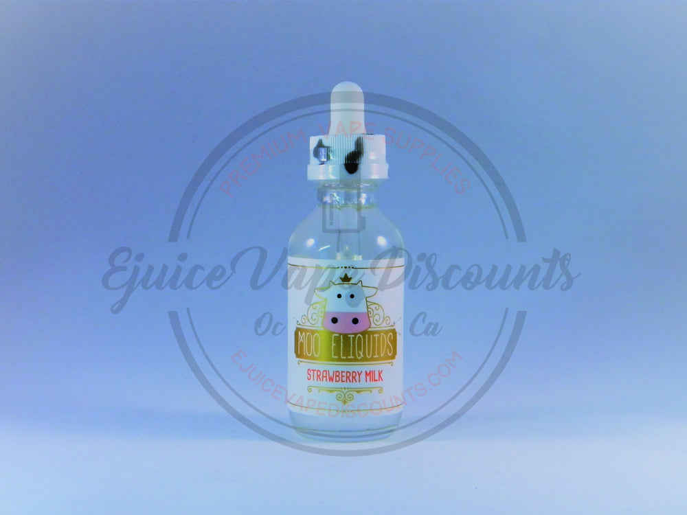 Moo E-Liquids Strawberry Milk 60ml - Ejuice Vape Discounts