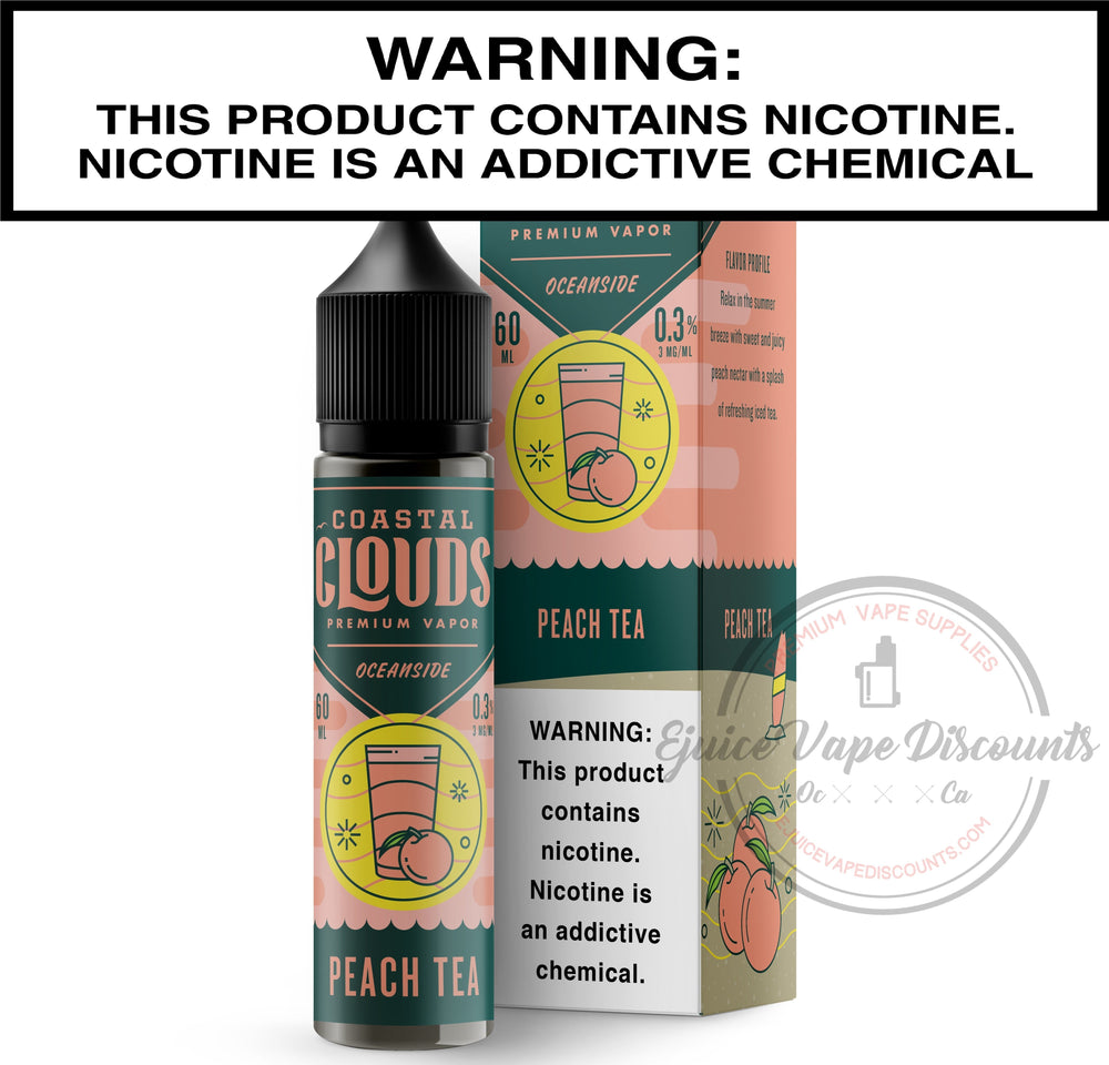 Peach Tea by Coastal Clouds 60ml