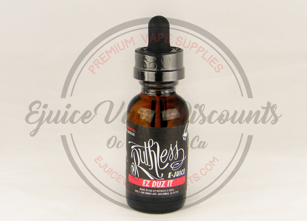 Ruthless EJuice Ez Duz It 30ml