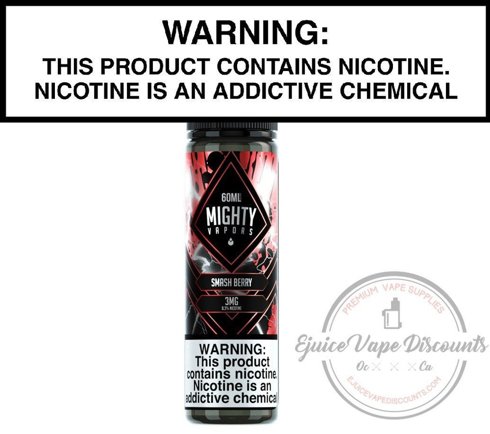 Mighty Vapors Ejuice 0 Smash Berry by Mighty Vapors 60ml