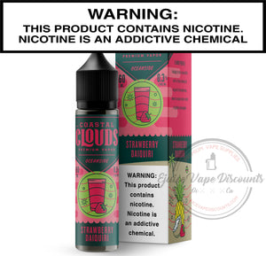 Coastal Clouds Ejuice 0 Strawberry Daiquiri by Coastal Clouds 60ml