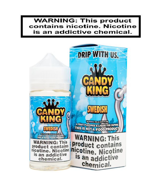 Swedish 100ml by Candy King - Ejuice Vape Discounts