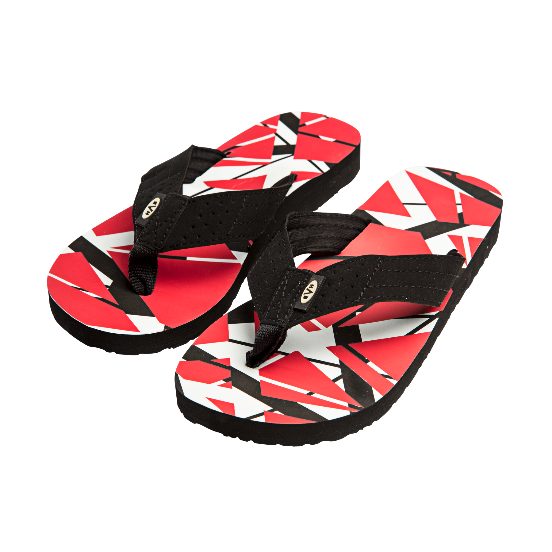 red van sandals