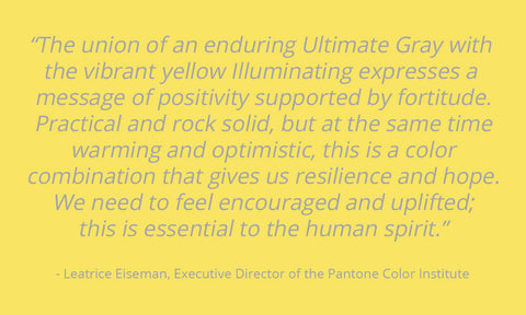 Pantone Color of the Year 2021 Ultimate Gray Illuminating