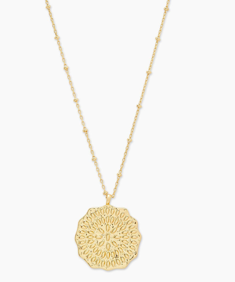 Gorjana Mosaic Coin Necklace - Gold – She She Boutique