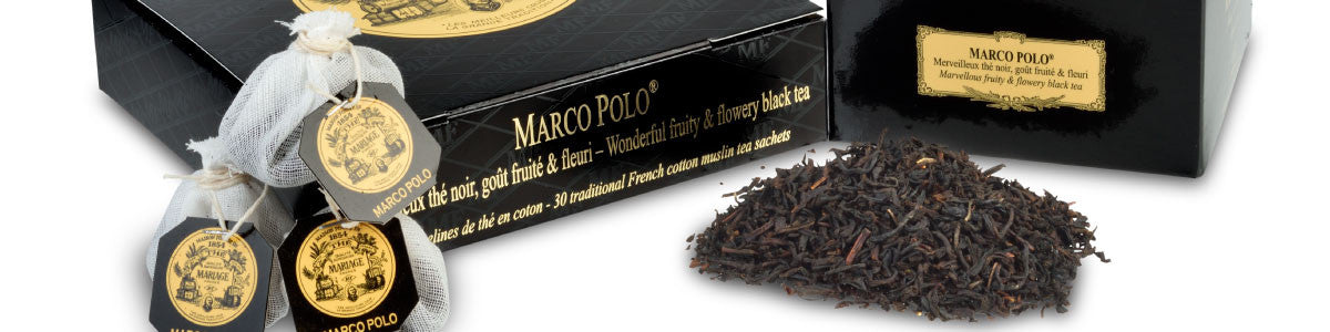 Mariage Freres Marco Polo Tea, 100g Loose Tea Packaged in A Paper Tea Pouch (1 Pack)