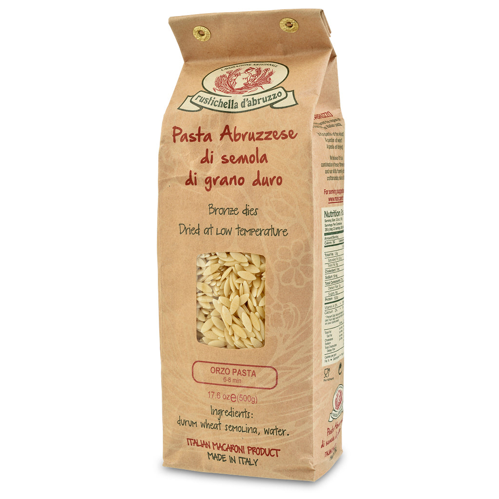 Orzo Pasta from Rustichella d'Abruzzo – Market Hall Foods