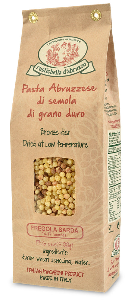 Fregola Sarda Pasta from Rustichella d'Abruzzo – Market Hall Foods