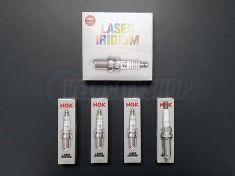 NGK Laser Iridium Spark Plugs (4 Plugs) for 2003-2007 Accord 2.4 Federal Emissions