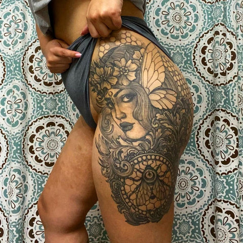 tattoo legs  A Jolly Affair