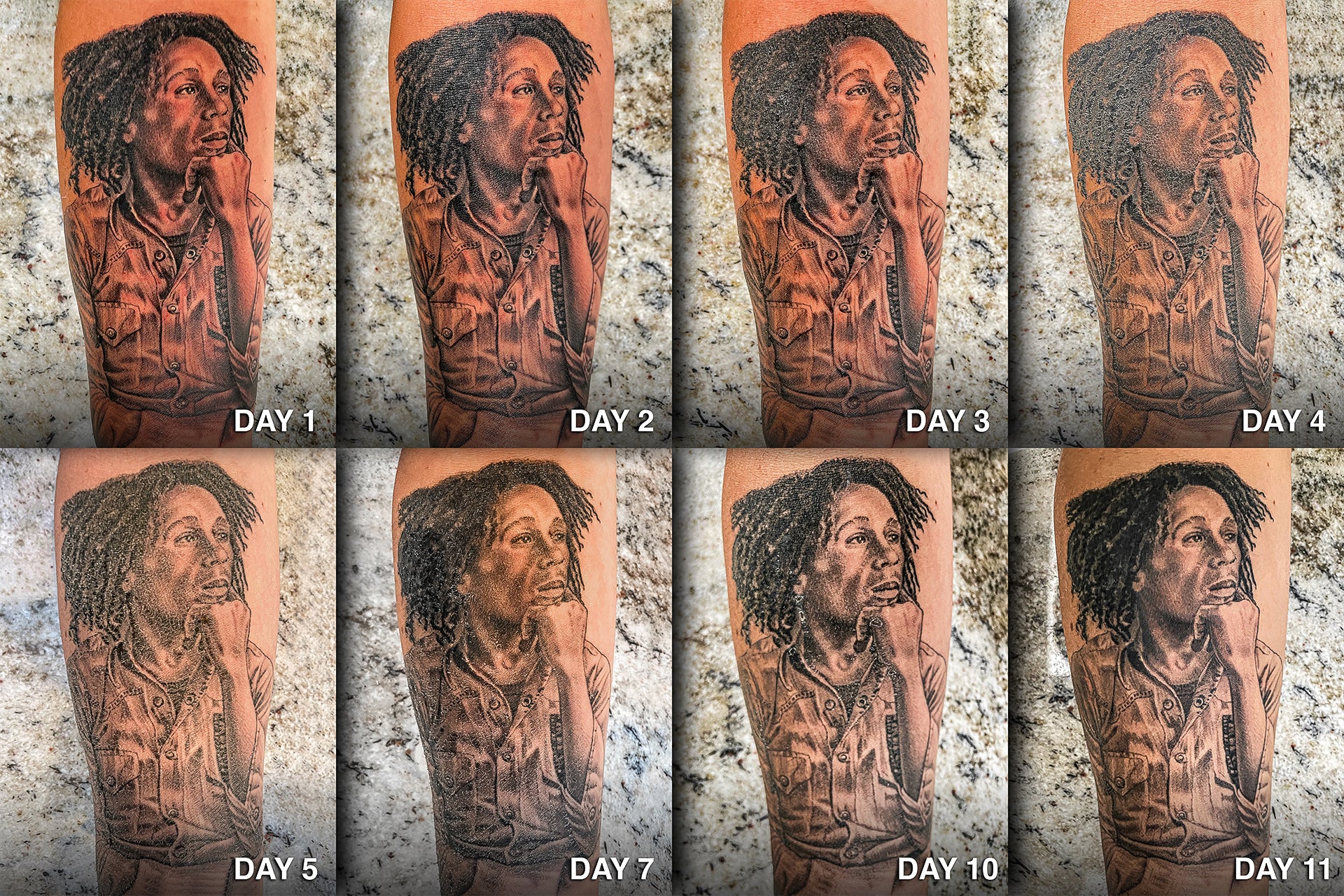 The 4 Stages of Tattoo Aftercare  Derm Dude