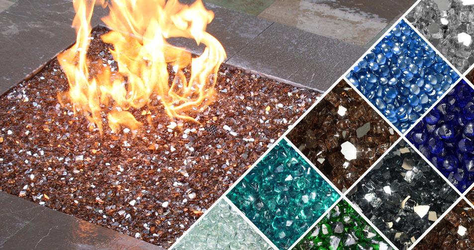 Fire Pit Glass Rocks