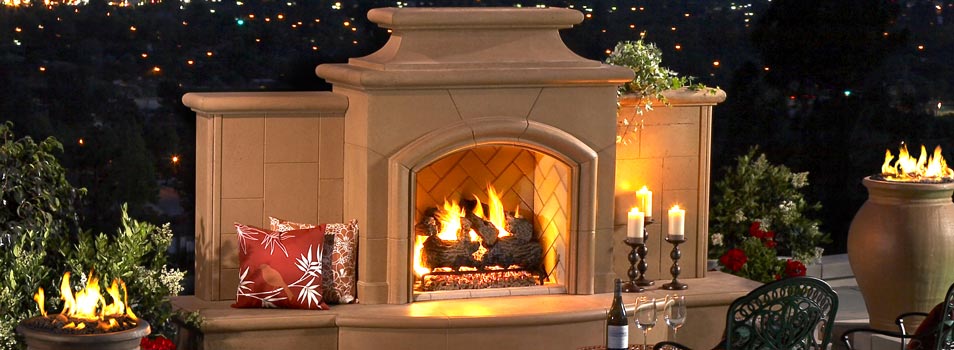 American Fyre Designs Vented Mariposa Fireplace