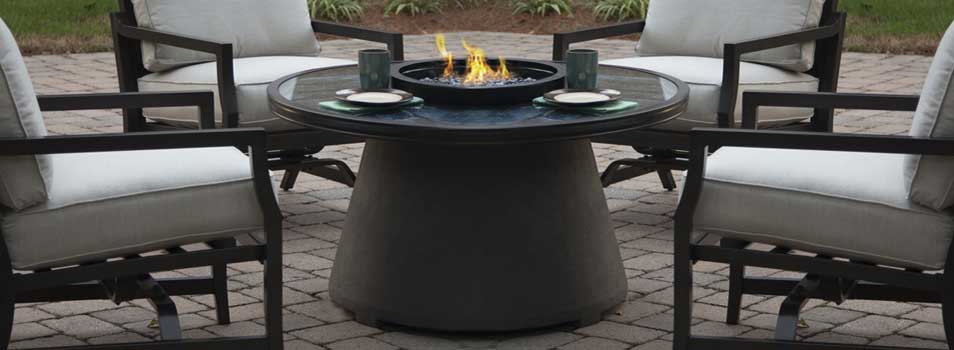 Agio Mystique Propane Gas Fire Pit at Starfire Direct