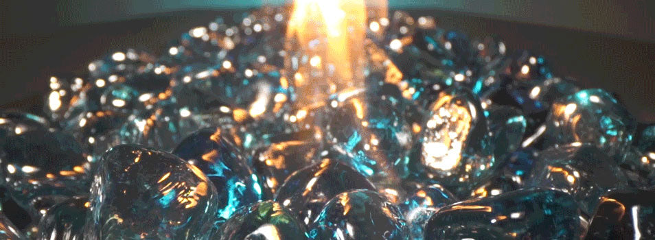 Reflective Fire Diamonds by Starfire Glass