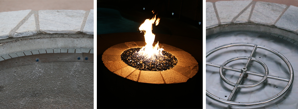 Starfire Designs Form Fitting Fire Pit Ledge