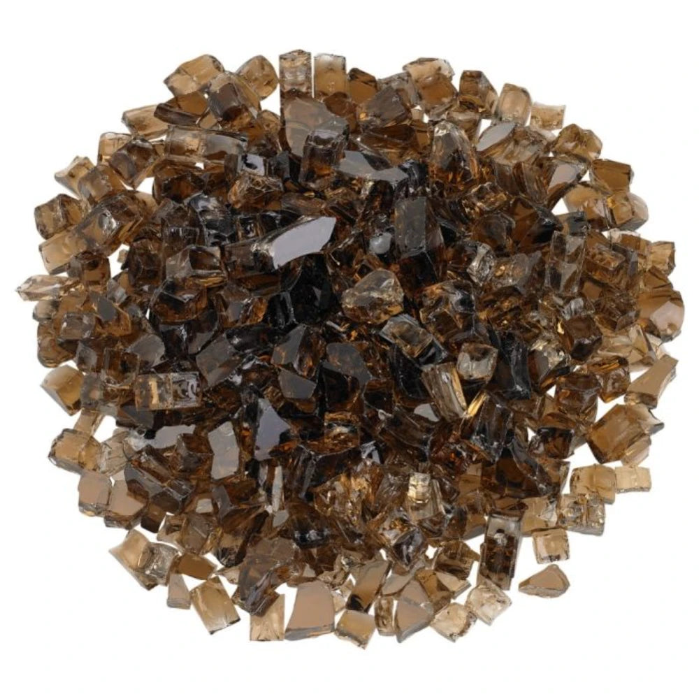 1/2" Copper Fire Glass by American Fire Products