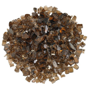 1/2" Copper Reflective Fire Glass by American Fire Products - Starfire Direct
