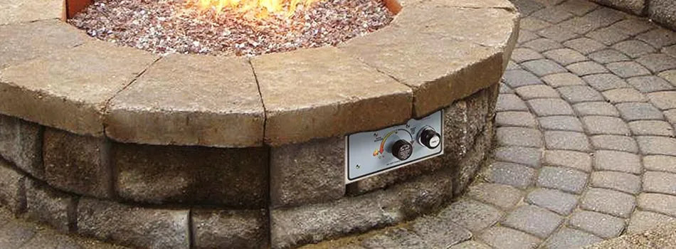 diy fire pit push button spark ignition system