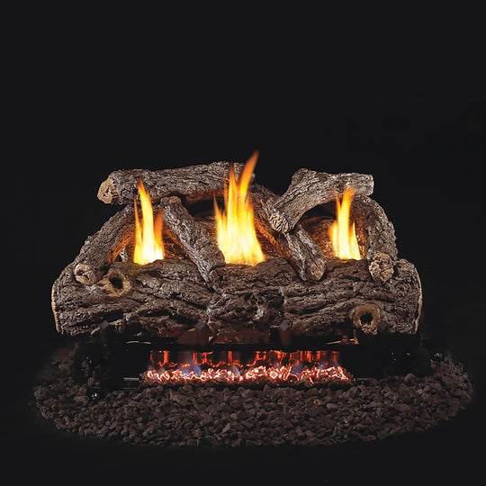 Real Fyre Vent-Free Golden Oak Designer Gas Logs