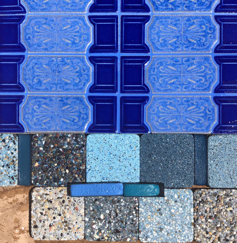 Pool Tile Epoxy Grout Color Options Pool Tile Waterline