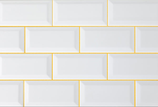 Yellow tile grout by Grout360