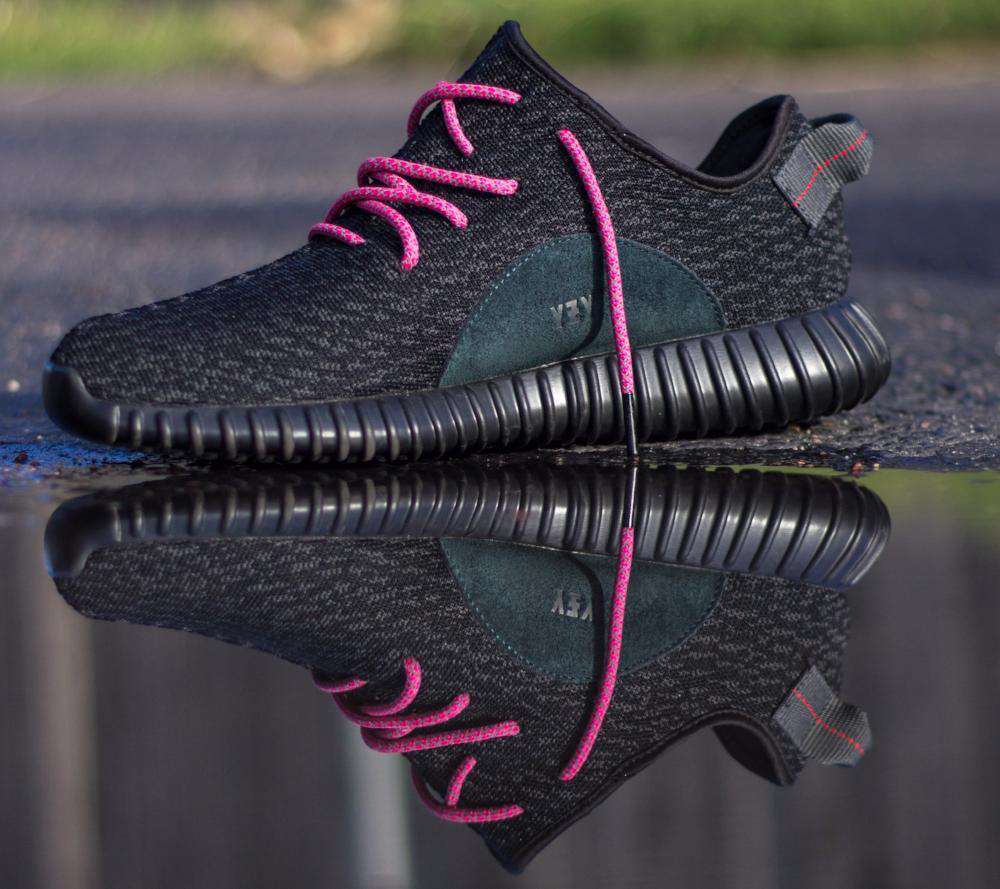 pink yeezy laces