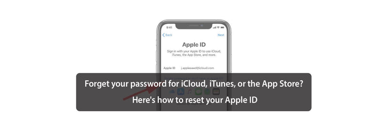 forgot apple id password macbook air