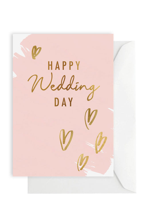 Happy Wedding Day Blush Gift Card Flo Frankie