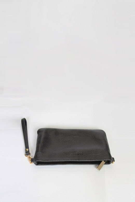 black crossbody evening bag