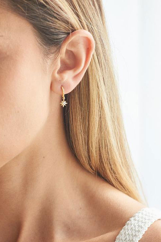 zara crystal earrings