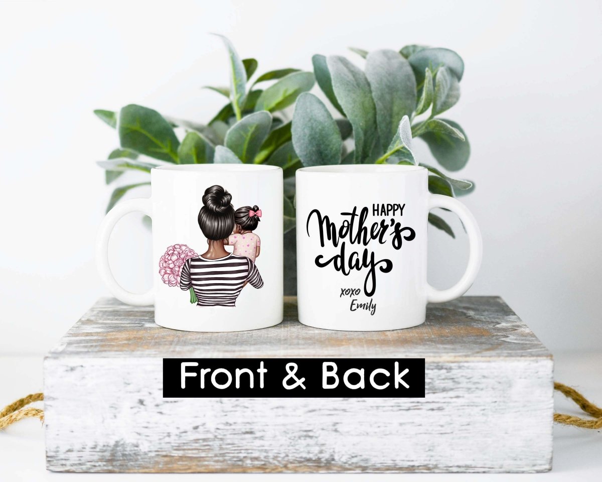 Custom Mother's Day Mug for Girl Mom – SweetTeez LLC