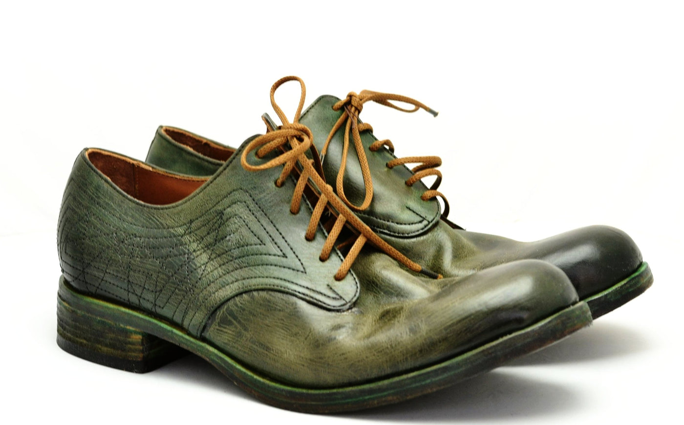 Derby Shoe / seaweed cordovan - A 