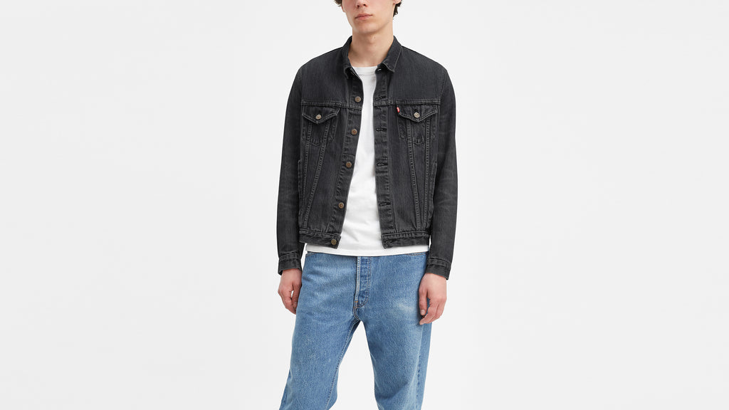 Levi's Trucker Jacket - Washed Black – Route 66 Sydney