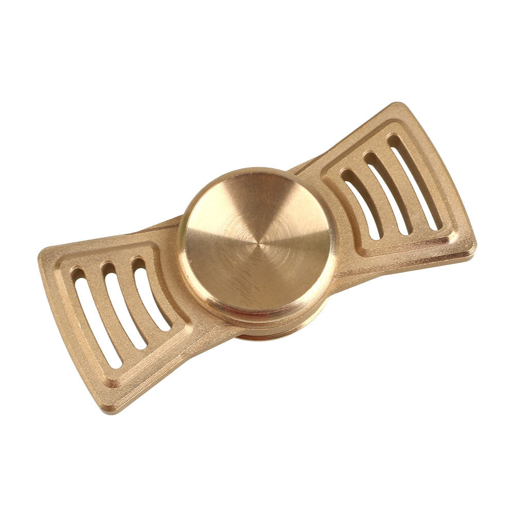 brass finger spinner