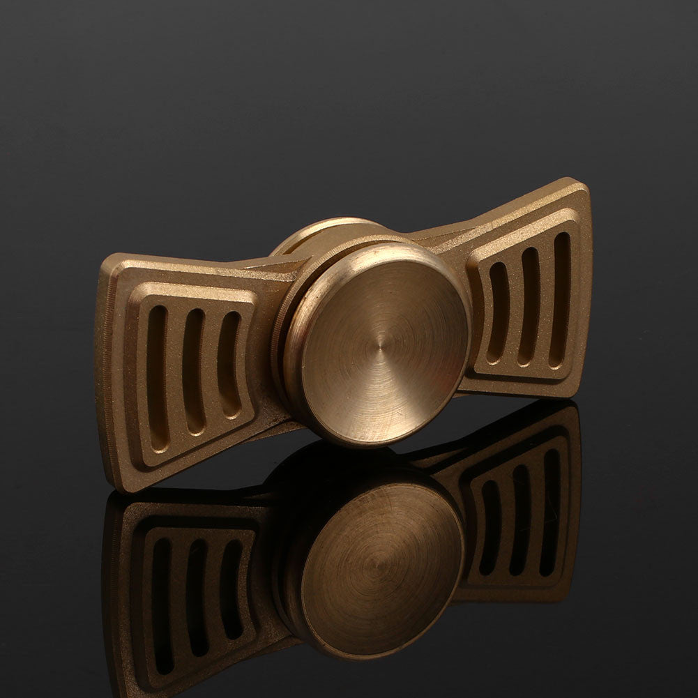 brass finger spinner