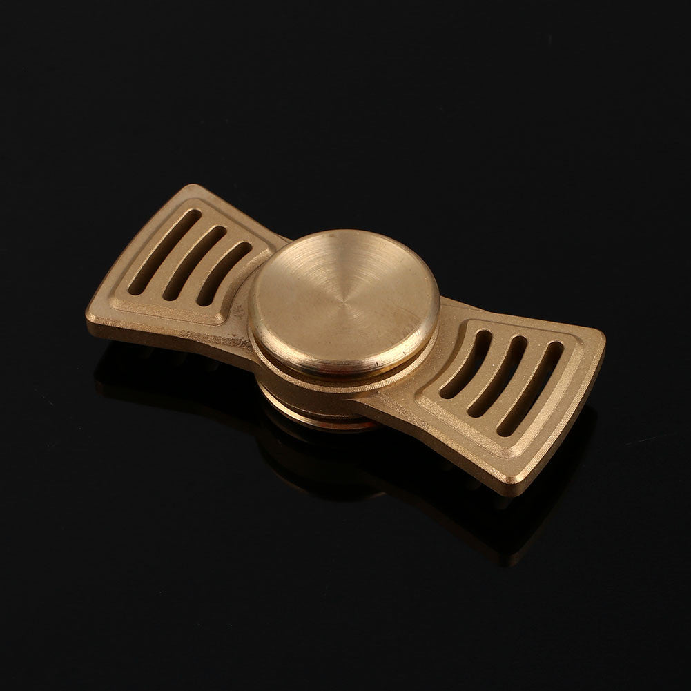 brass finger spinner