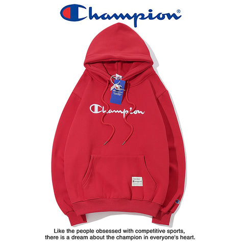 red champion hoodie sale