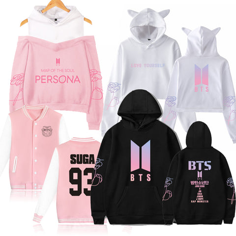 BTS hoodie kpop jacket merchandise – ulikes