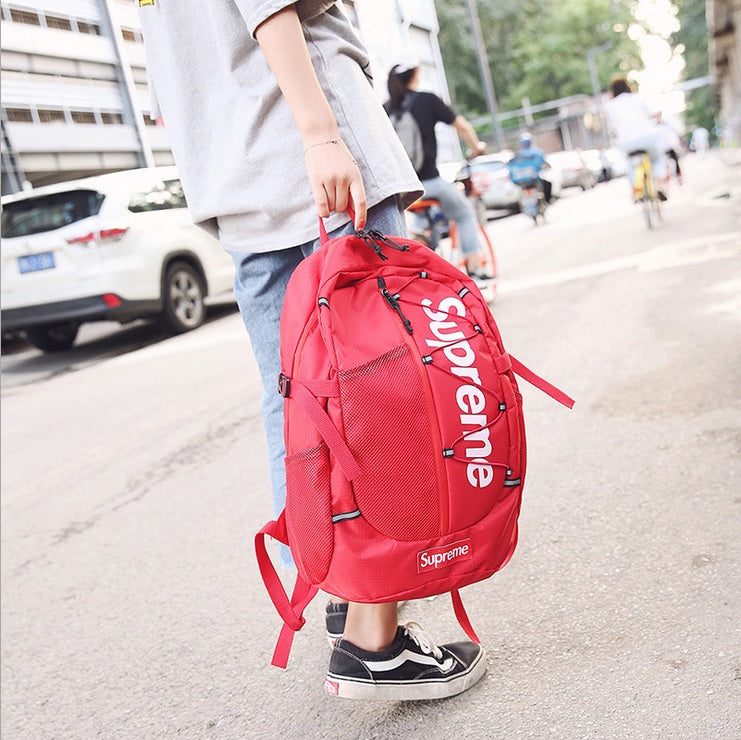 supreme backpack ss17 red - Just Me and Supreme