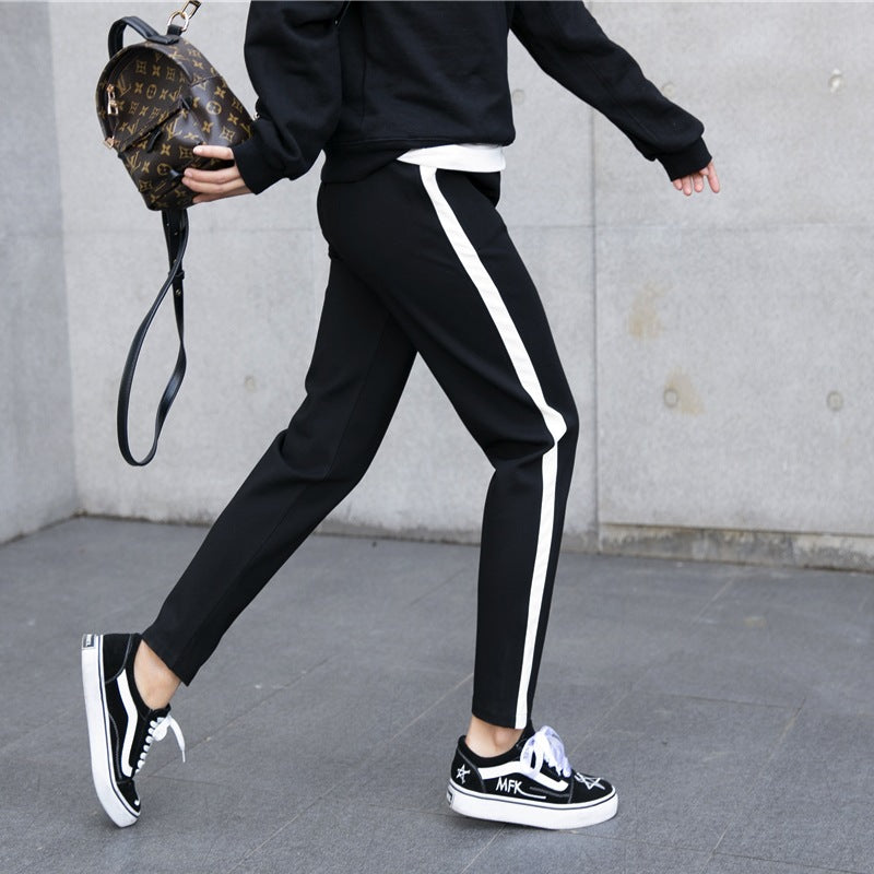 drawstring loose pants