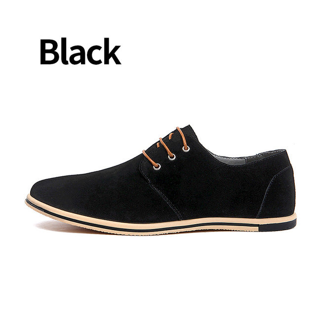 casual black oxford shoes