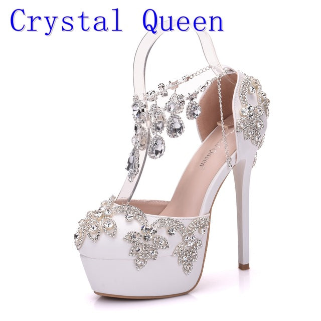 shoes with bling heels