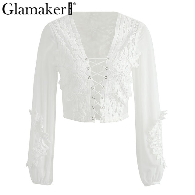 white casual blouse womens