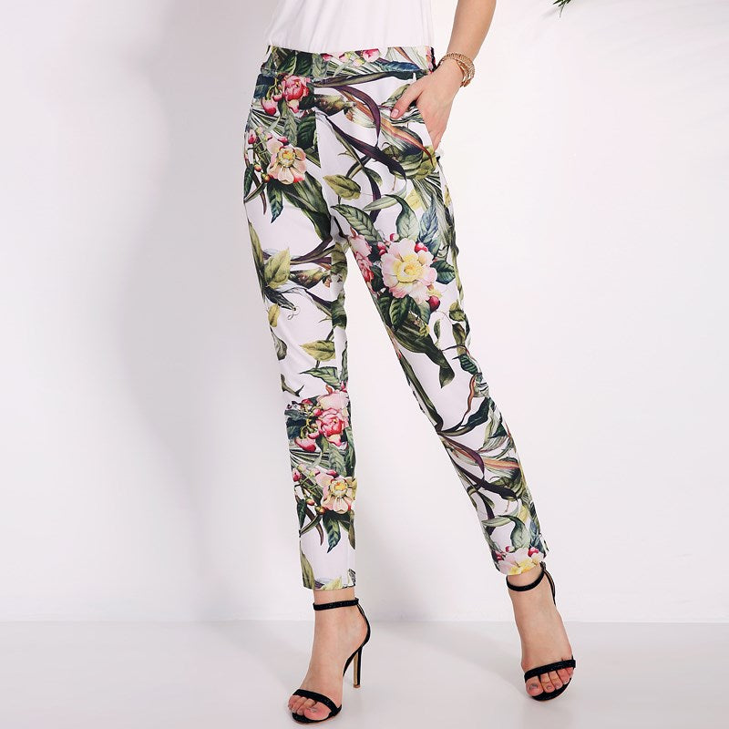 floral pants womens