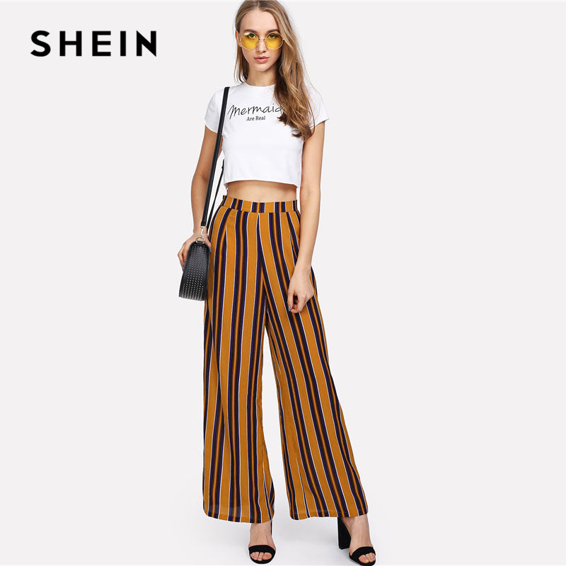 fashion striped pants