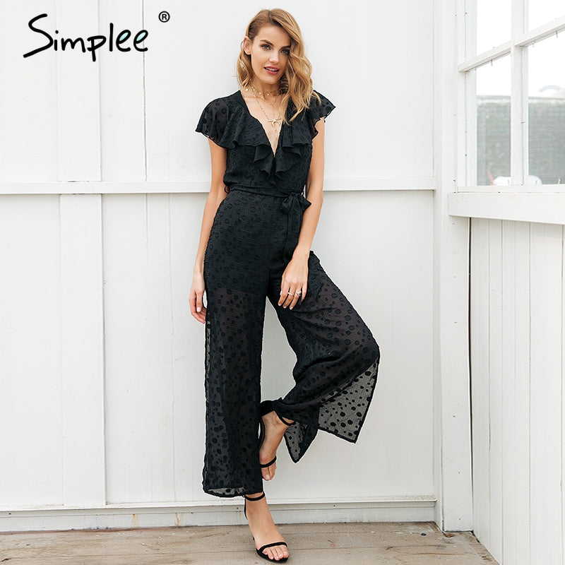 black jumpsuit romper